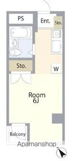 プラーズ長崎【2階】の間取り