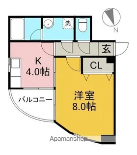 パル・ボナール【3階】の間取り