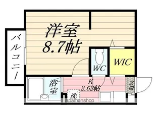 カーサ東寺尾【2階】の間取り
