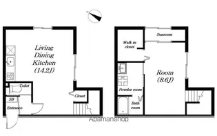 レオン【101号室】の間取り