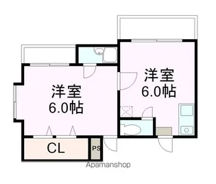 ポエムザマンション【405号室】の間取り