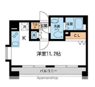 HF錦糸町レジデンス【11階】の間取り