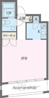 パークフロント西新宿【7階】の間取り
