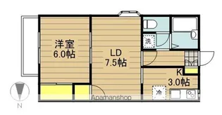 ルミエール【101号室】の間取り