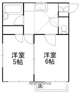 ヒルトップ北小金【2階】の間取り
