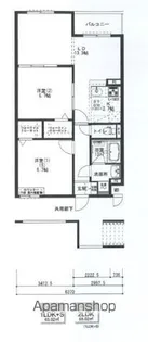 M'S RING GRANDE 春日出北【1階】の間取り