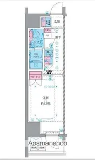 GENOVIA横浜石川町【11階】の間取り