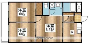 中善ハイツ【6階】の間取り