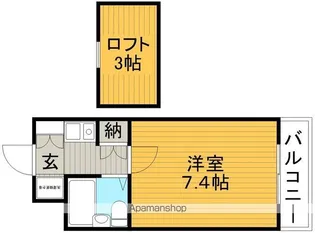 コートアケイシア【1階】の間取り
