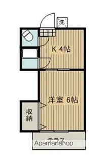 ミラクルハイム【101号室】の間取り