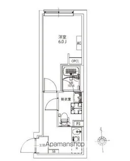 AXIA M−CITY浮間公園【1階】の間取り