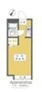 キャピタル中川【B203号室】の間取り