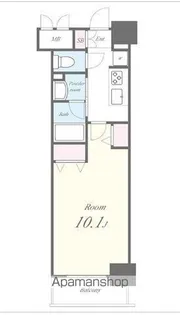 ROOTS SHINJUKU WAKAMATSUCHO(ルーツシ【3階】の間取り