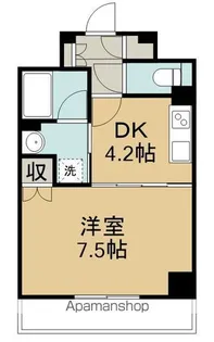 ラフルール連坊【5階】の間取り