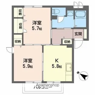 GH・フォーレス【1階】の間取り