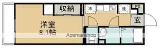 パールハウス(木野目)【2階】の間取り