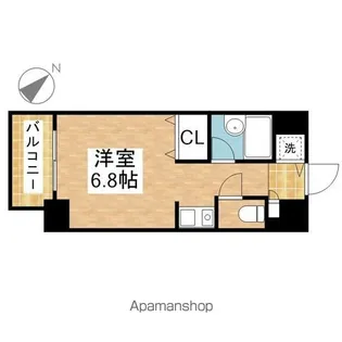 PENOTO杁中【3階】の間取り