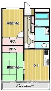 マンションYHY【1階】の間取り