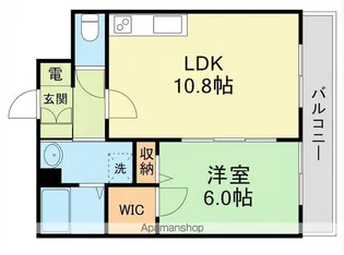 Elegante【3階】の間取り