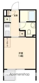 東京都渋谷区代々木3丁目【マンション】の間取り