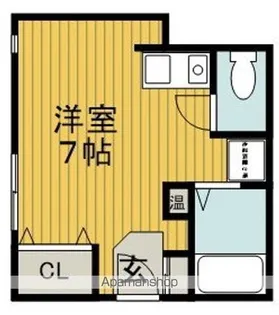 ルノン池田【2階】の間取り