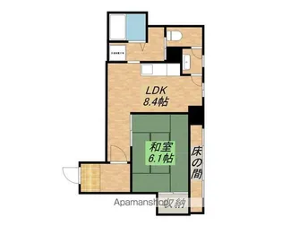 NOBLE【302号室】の間取り