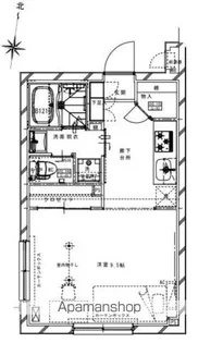 リアルワン要町【3階】の間取り