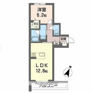 グランドビーンズ5【3階】の間取り