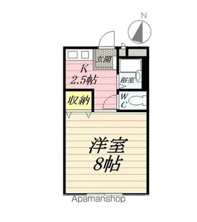 ソレイユ湘南 (長後)【203号室号室】の間取り