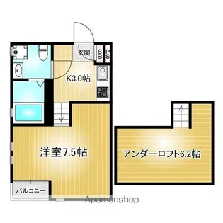 ラ・カーサ・ミーア【1階】の間取り