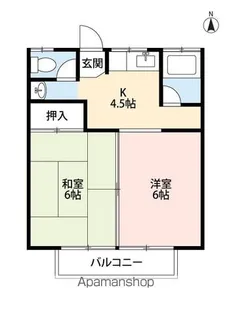 トレス流山Ⅰ【1階】の間取り