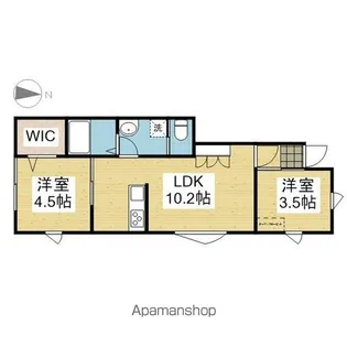 EARTH SYOENJI【103.号室】の間取り