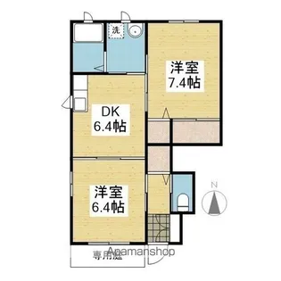 フィーネ【102.号室】の間取り