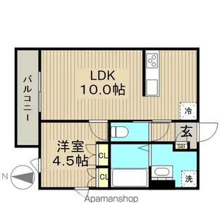 プラネッツ【3階】の間取り