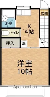 アピア・マツシマ【201号室】の間取り