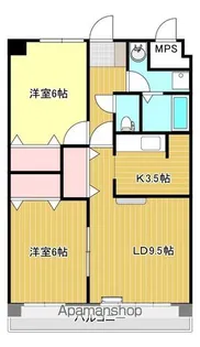 ティンカーベルA棟【103号室】の間取り