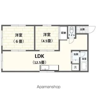 GUT ALT MISONO【2階】の間取り