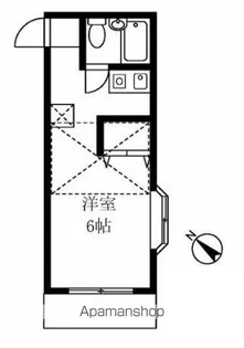 ハイツレインボー【1階】の間取り