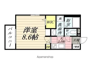 神奈川県川崎市川崎区浅田2丁目【マンション】の間取り