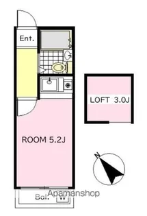 第二渡辺ハイツ【2階】の間取り