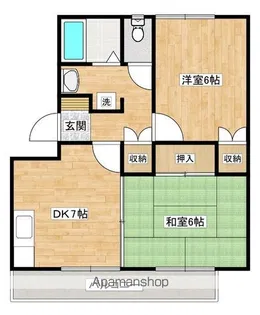 フェニックスコーポ【202号室】の間取り