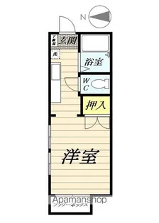 ビュー湘南【1階】の間取り