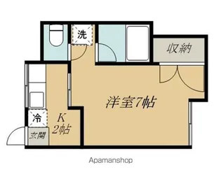 ジュネパレス【302号室】の間取り