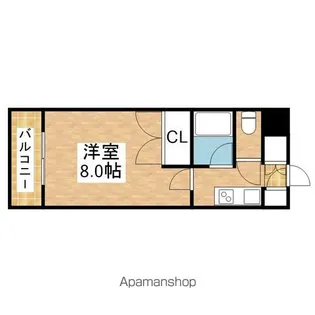 ENDOビルⅡ【1階】の間取り