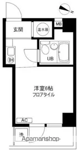 東海西神田マンション【8階】の間取り