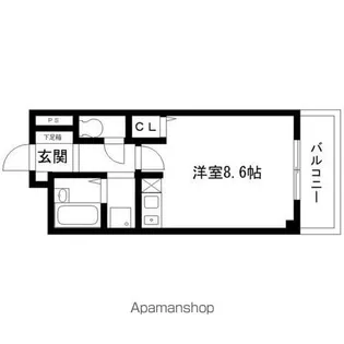 ライフ牧の里【403号室】の間取り