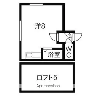 パオ25【201号室】の間取り