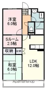 ヴェルドミール【4階】の間取り