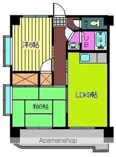 来住フラット【305号室】の間取り