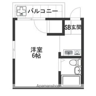 キョウメイタウン【3階】の間取り